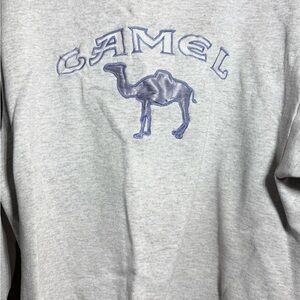 Gray Camel Graphic Sweatshirt